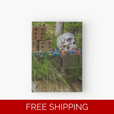 Le Studio Hardcover Journal Roll the Bones Monument